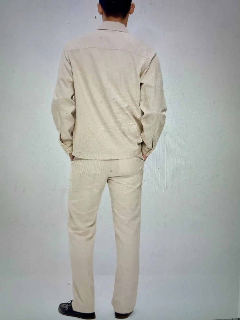 Old Navy 90's straight Linen blend pants- 36x32/ A Stone's Throw color